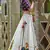 OFF-WHITE EMBROIDERED COTTON INDIAN TRADITIONAL FESTIVAL DANDIYA RAAS GARBA SEMI STITCHED NAVRATRI LEHENGA
