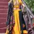 YELLOW & BLACK EMBROIDERED COTTON INDIAN TRADITIONAL FESTIVAL DANDIYA RAAS GARBA SEMI STITCHED NAVRATRI LEHENGA