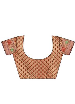 Navy BlueDesigner Art Silk Party Wear Saree 4