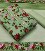 VredeVogel Pista Cotton Aagyeyi Fabulous Salwar Suits & Dress Material