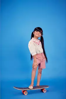 multicolor COTTON BOHO SUMMER SHORTS