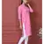 PINK PRINTED KURTA
