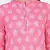 PINK PRINTED KURTA