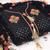 VredeVogel Black Cotton with Embroidery work  Exclusive Un-Stitched Dress Material Suit For Women