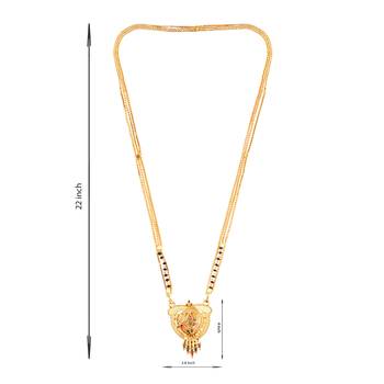 Gold mangalsutra 4