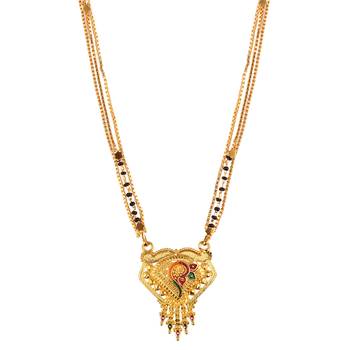 Gold mangalsutra 1