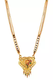 Gold mangalsutra