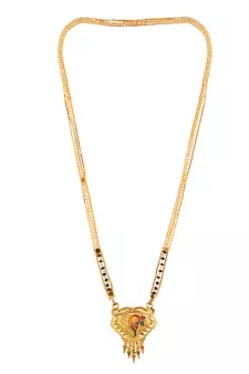 Gold mangalsutra