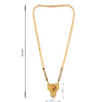 Gold mangalsutra 4
