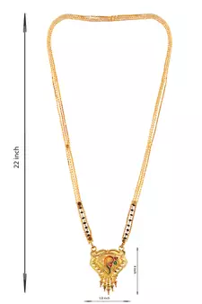 Gold mangalsutra