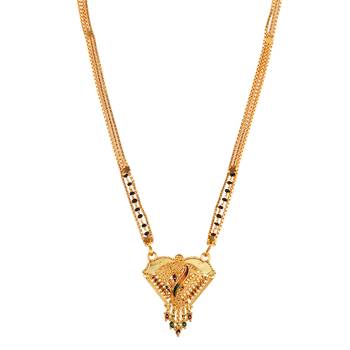 Gold mangalsutra 1