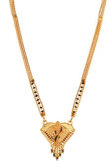 Gold mangalsutra