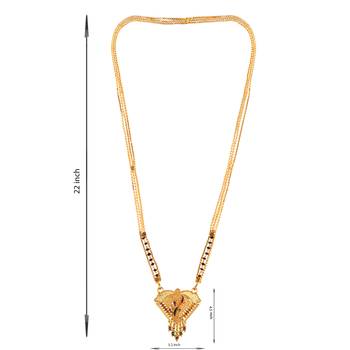 Gold mangalsutra 4