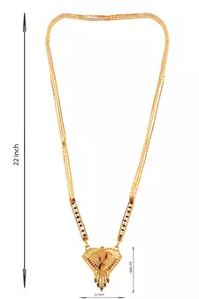 Gold mangalsutra
