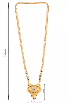 Gold mangalsutra
