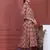 BROWN PRINTED KURTA AND BOTTOM
