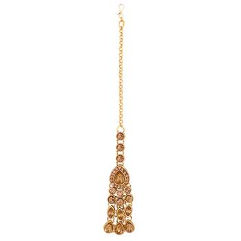 Brown crystal necklaces 5