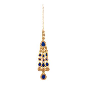 Blue crystal necklaces 5