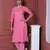 PINK PRINTED KURTA AND BOTTOM