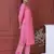 PINK PRINTED KURTA AND BOTTOM