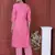 PINK PRINTED KURTA AND BOTTOM