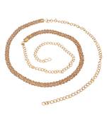 Bollywood Afghani Golden Kundan Long Tagdi