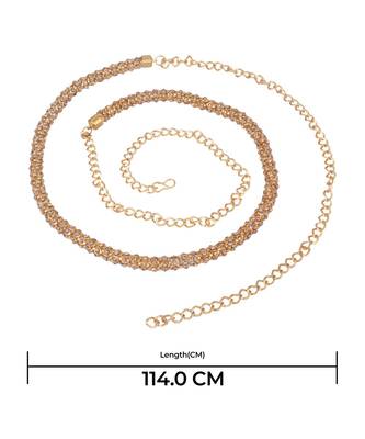 Bollywood Afghani Golden Kundan Long Tagdi 3