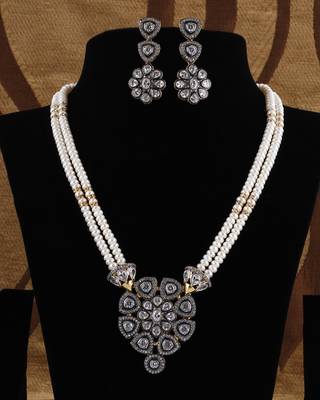 Real Natural Hyderabadi pearls Set With Certificate 1
