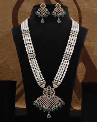 Real Natural Hyderabadi pearls Set With Certificate 1