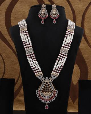 Real Natural Hyderabadi pearls Set With Certificate 1