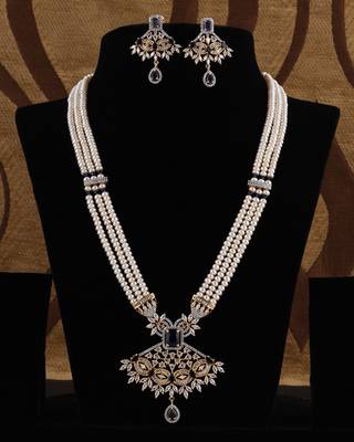 Real Natural Hyderabadi pearls Set With Certificate 1