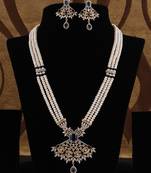 Real Natural Hyderabadi pearls Set With Certificate