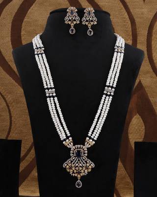 Real Natural Hyderabadi pearls Set With Certificate 1