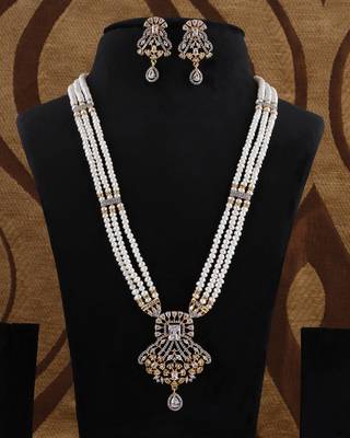 Real Natural Hyderabadi pearls Set 1