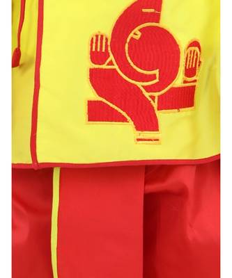 yellow Boys Front Open Full Sleeve Dhoti Kurta 4