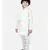 White Jacquard stitched printed   sherwani