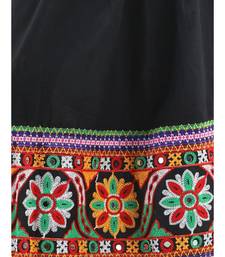Black  Bandhani halter neck chaniya choli