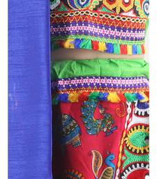 Green  Double Panel Cotton Chaniya Choli