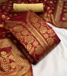 pure silk salwar kameez material