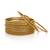 Sprakling Golden and Copper Designer Bangles BG-1885