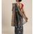 Grey Kanchipuram Silk Designer Pallu Saree With Blouse Piece