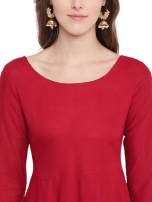 Red Gown& Duptta 4