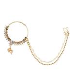 Traditional Wear Stone Studed Nath for Brides  Women and Girls