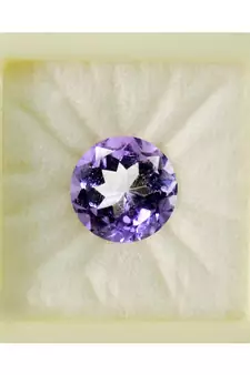 Original Certified Amethyst Stone 5.25 Ratti 4.77 Carat Semi Precious Jamunia Rashi Ratan