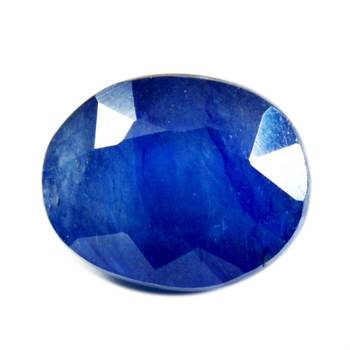 Natural Lab Certified Blue Sapphire Loose Gemstone 4.25 Ratti 3.86 Carat Oval Shape Neelam 1