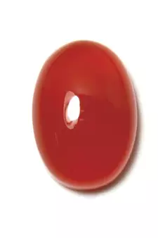 Real Certified Carnelian Gemstone 6.25 Ratti 5.68 Carat Raat-Ratuva Oval Loose Birthstone