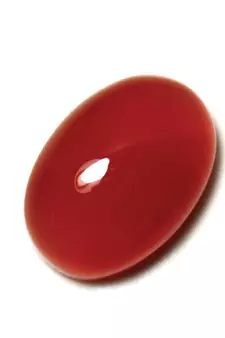 Natural Oval Carnelian 7.25 Ratti 6.59 Carat Loose Gemstone Raat-Ratuva At Wholesale Rate