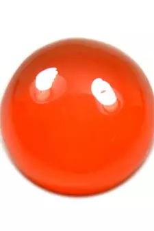 Real Certified Carnelian 2.25 Ratti 2.04 Carat Red Raat-Ratuva Round Loose Birthstone