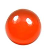 Real Certified Carnelian Stone 8.25 Ratti 7.5 Carat Raat-Ratuva Round Chakra Healing Bead