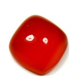 Natural Certified Square Cushion Shape Carnelian 5.25 Ratti 4.77 Carat Stone Rashi Ratan